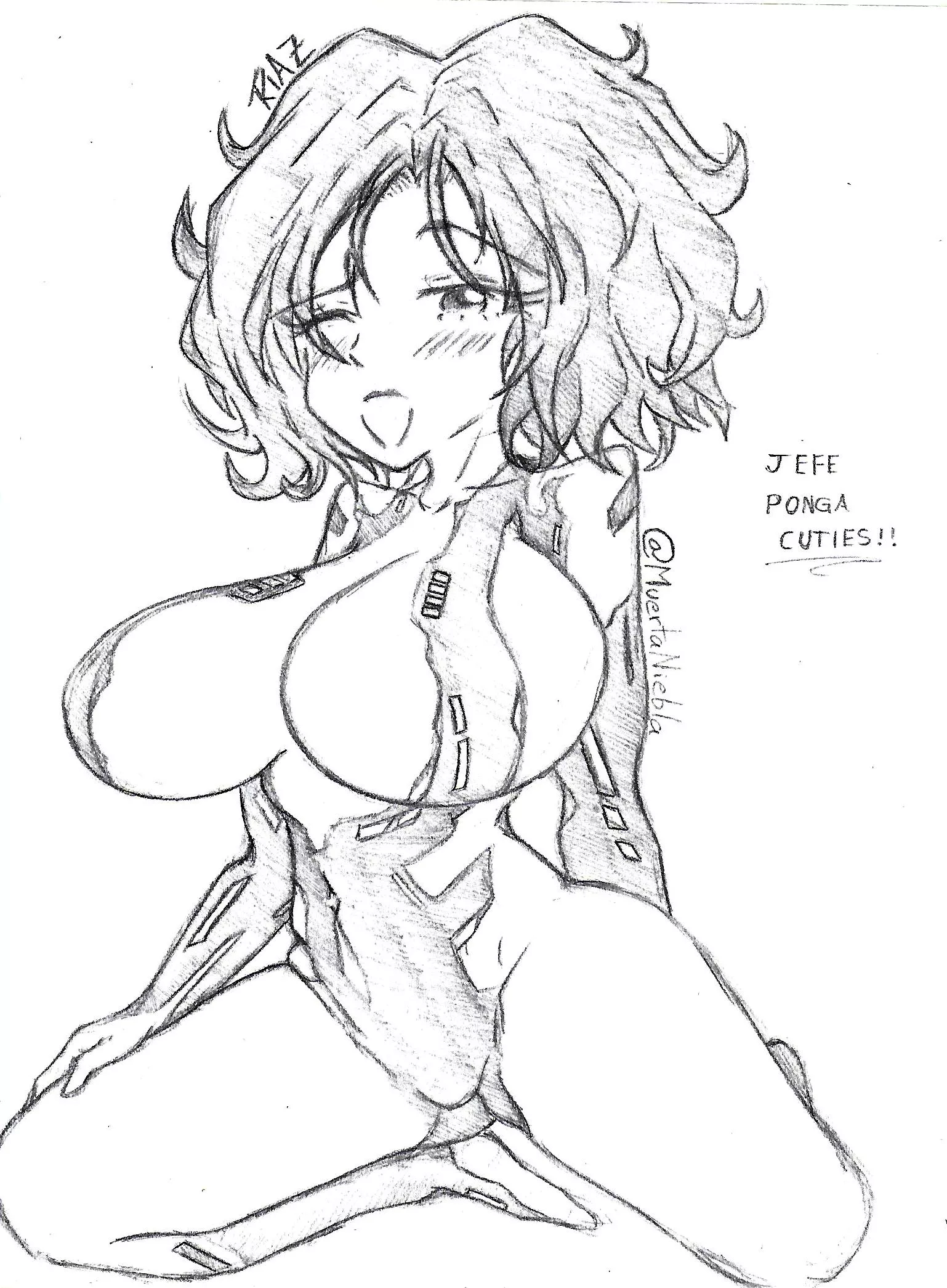 Cortana (Fan art by me)