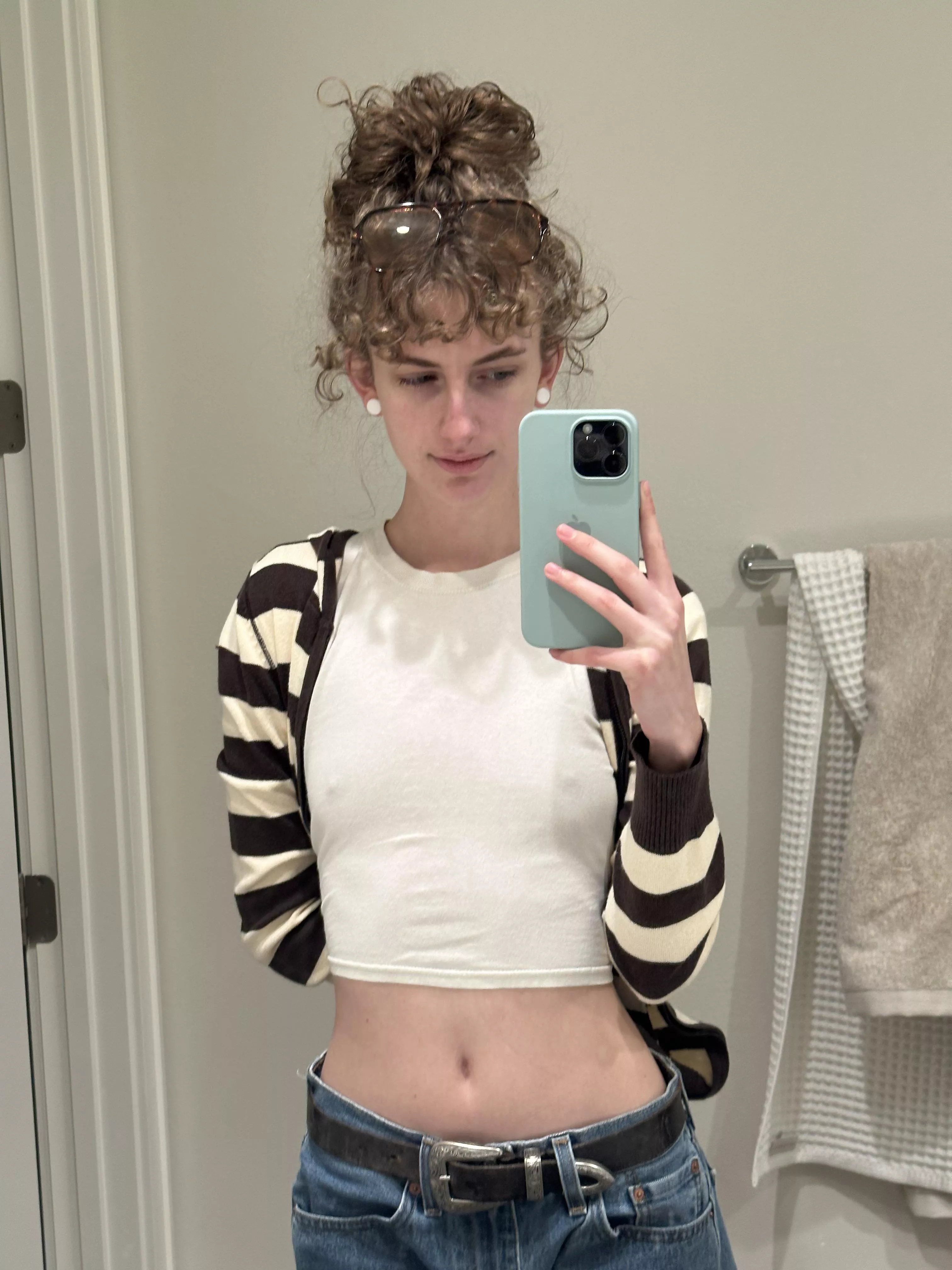 croptop braless combo