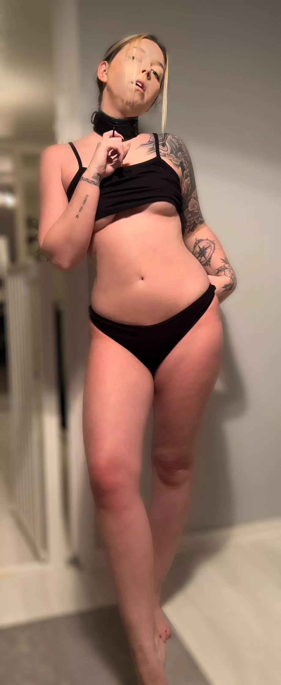 Do you have my leash [F]