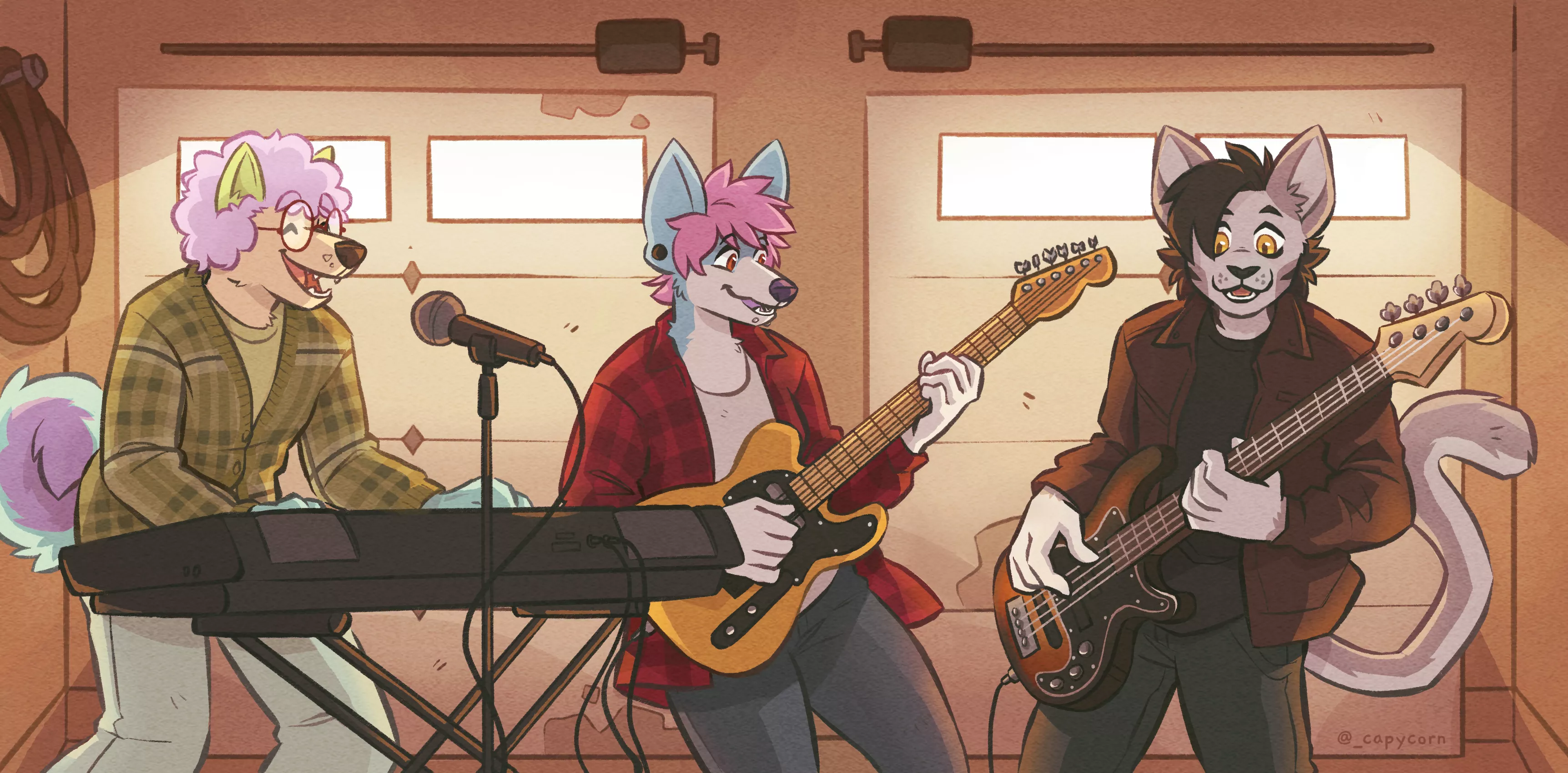 Drawing instruments is always a challenge for me, but I really enjoyed doing this one :b