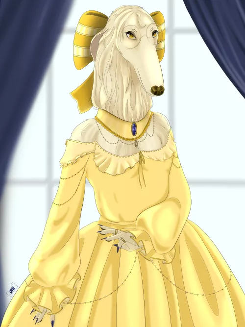 Fancy Lady~ (art by me)