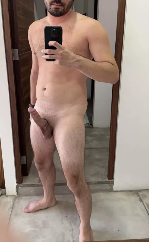 Feel like shooting a huge load all over the mirror