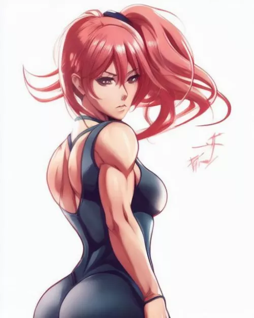 Fit mommy (Made With Starry AI)