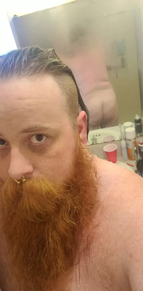 Fresh from the shower 😘