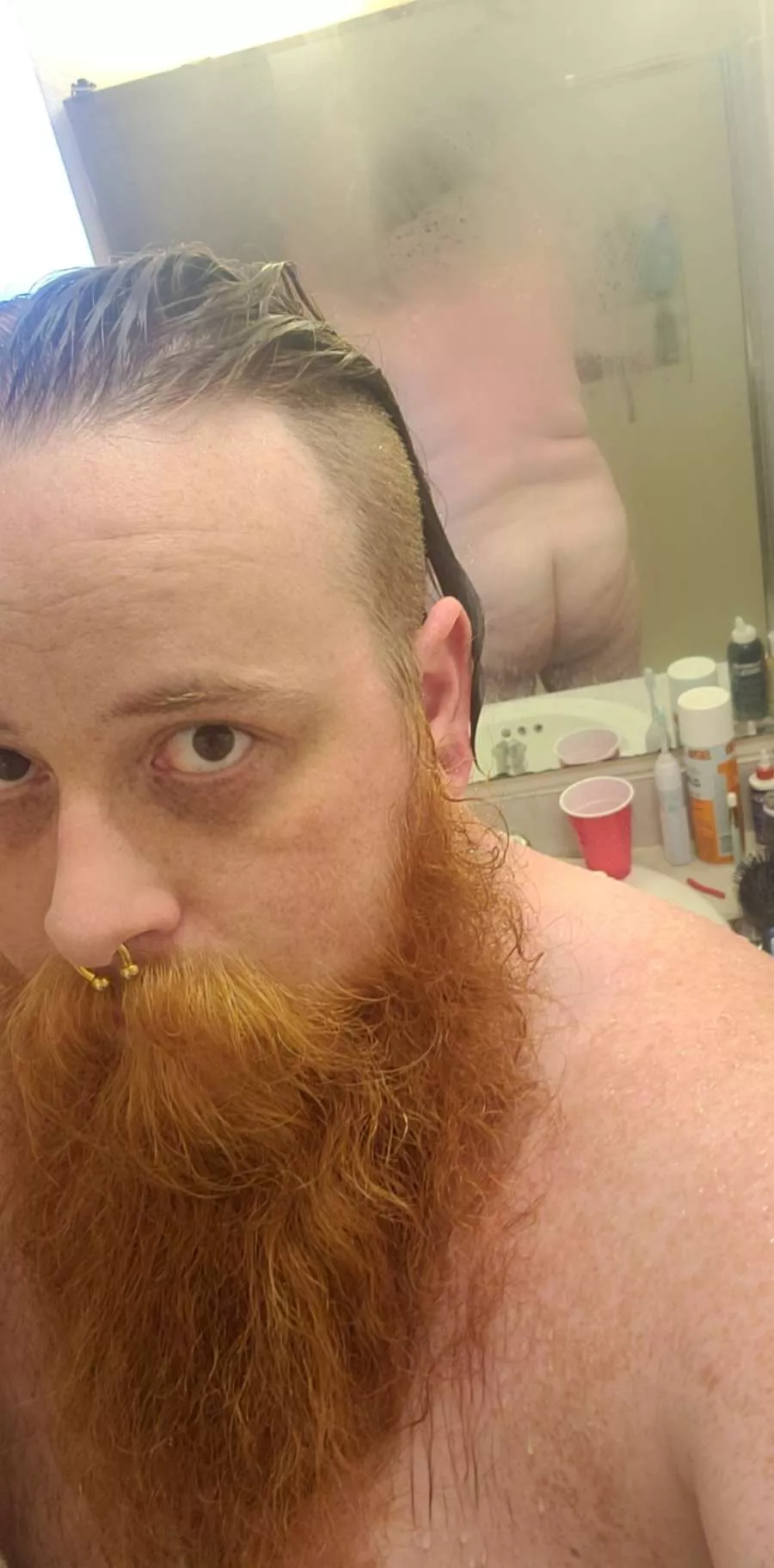 Fresh from the shower 😘