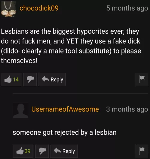 Getting rejected by a lesbian