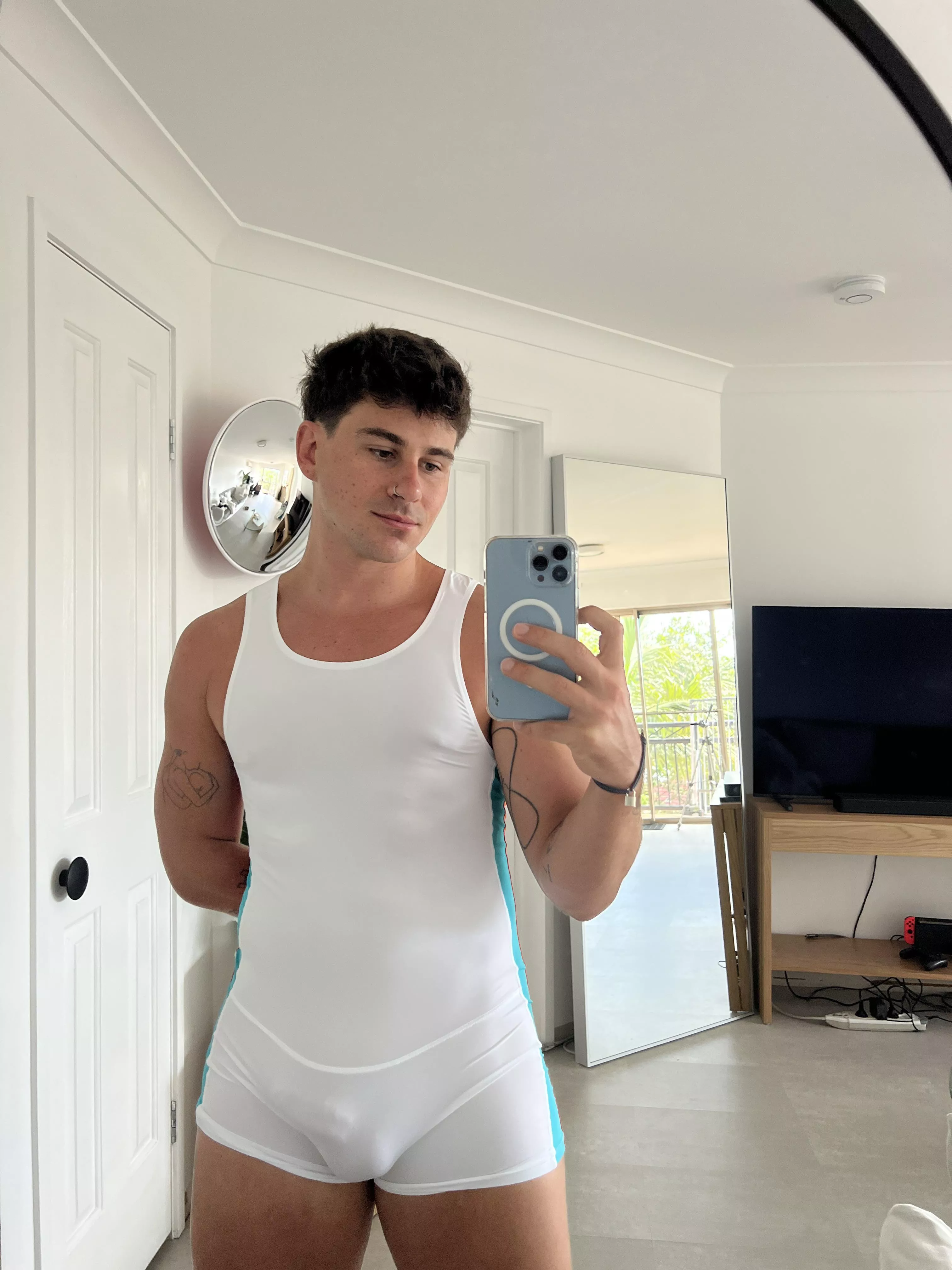 Got some new wrestling underwear