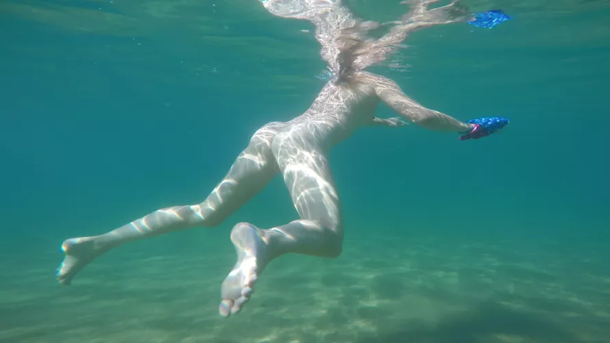 Had to cheat a little wasn't a nudist beach