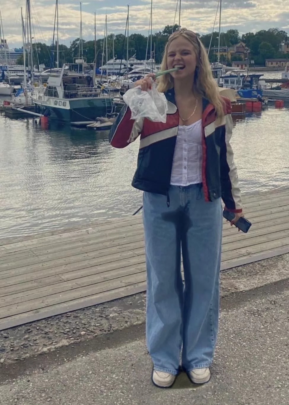 I couldn’t find the loo so just embraced it