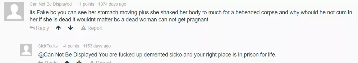 I found this under a gore porn (parody) video