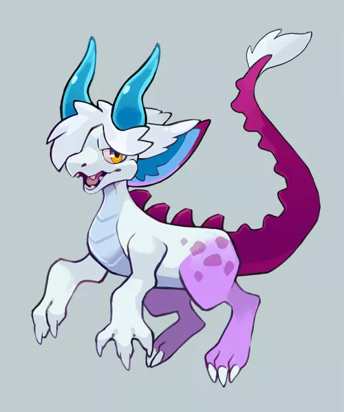 I made a dragon OC, can it be considered a furry ch? [Art by me]