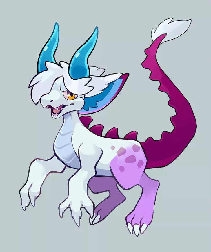 I made a dragon OC, can it be considered a furry ch? [Art by me]