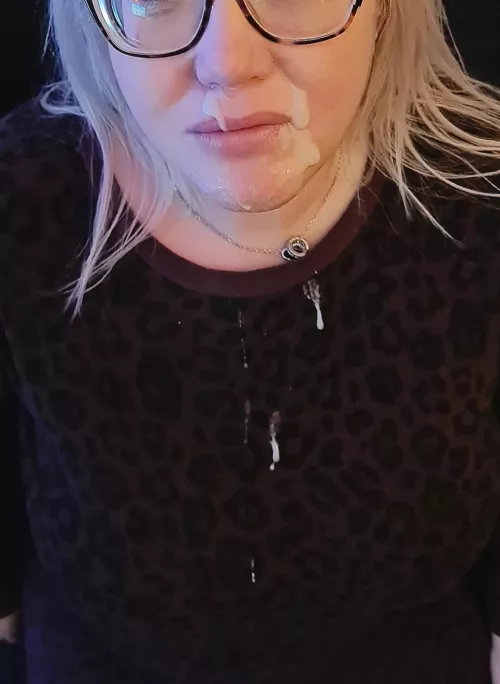 I think I've made a little mess of my face.