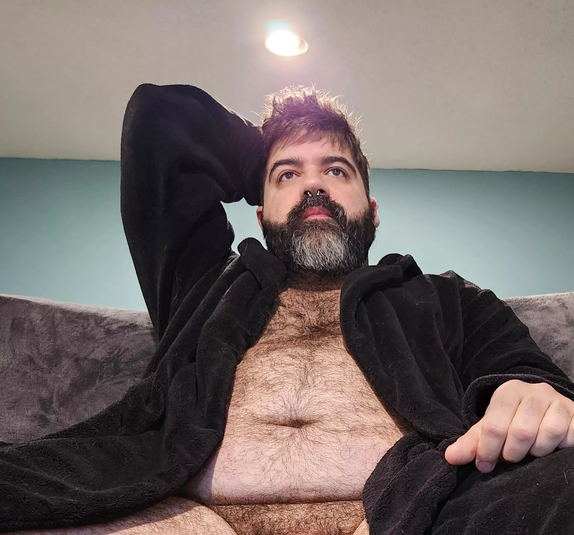 I wake early to teach a fitness class. This was the start of my day.