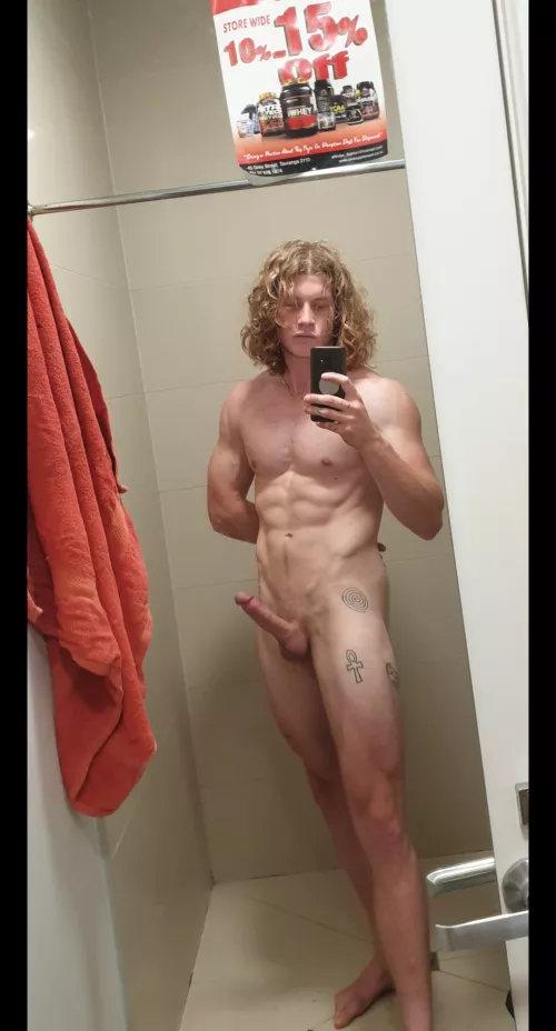 If I'm taking ages in the showers, this is why.