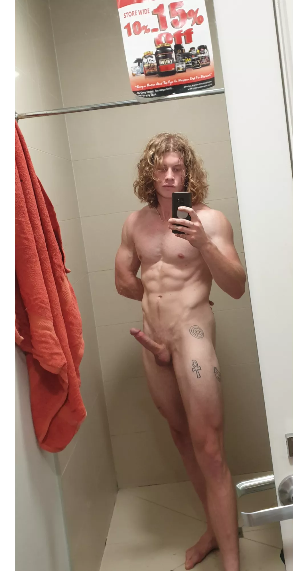 If I'm taking ages in the showers, this is why.