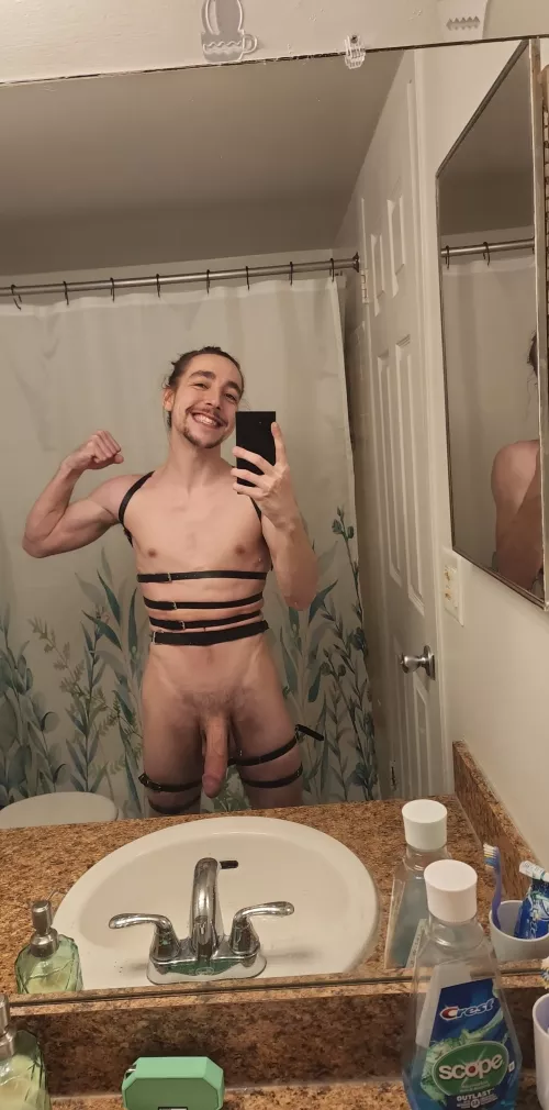 I'm all smiles when I've got my straps on :) (23)