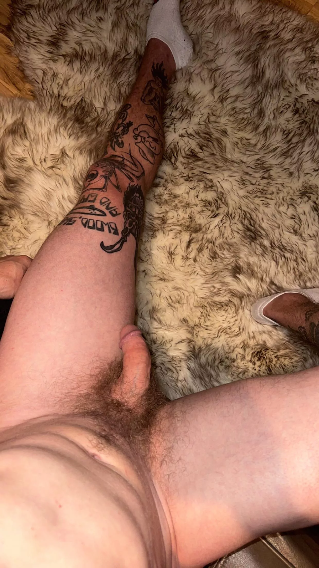 It’s big even when I’m soft