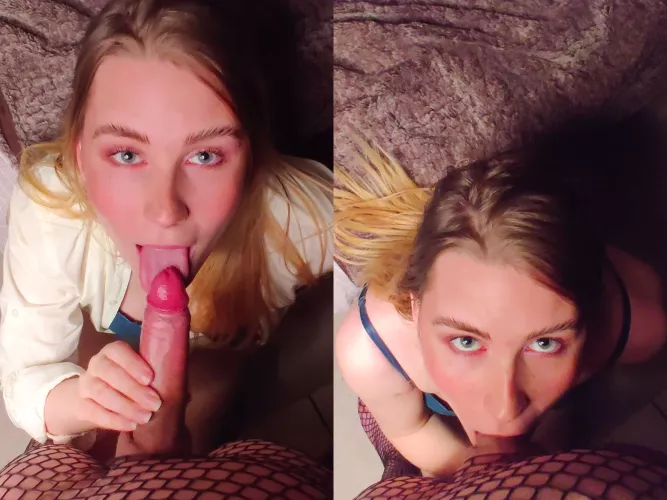 Just me having some fun with my girlfriend's big dick hihi...