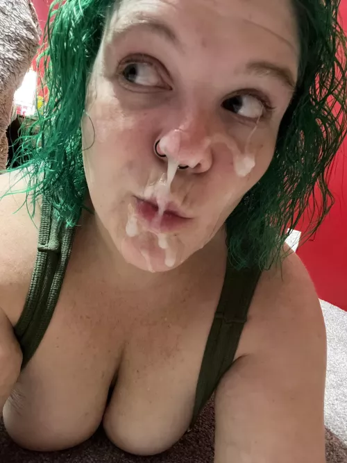 Just thinking of my next facial