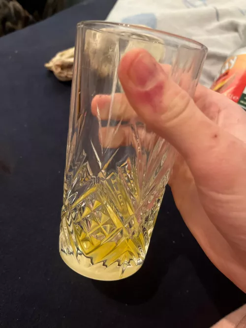 My mommy give me are hot drink