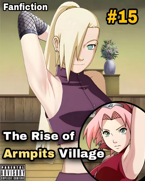 Naruto Shippuden: The Rise of Armpits Village - Chapter 15 (Armpit Fetish Comic Fanfiction)
