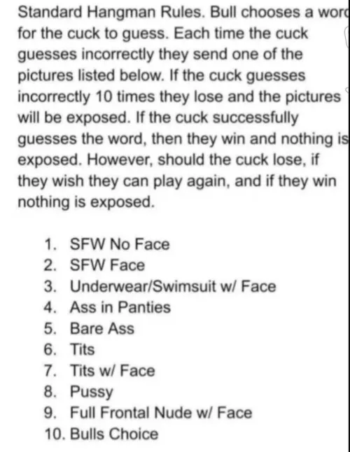 Need a dominant bull to humiliate me as I show off my girl with this game, who wants to play?🥵🧎🏻