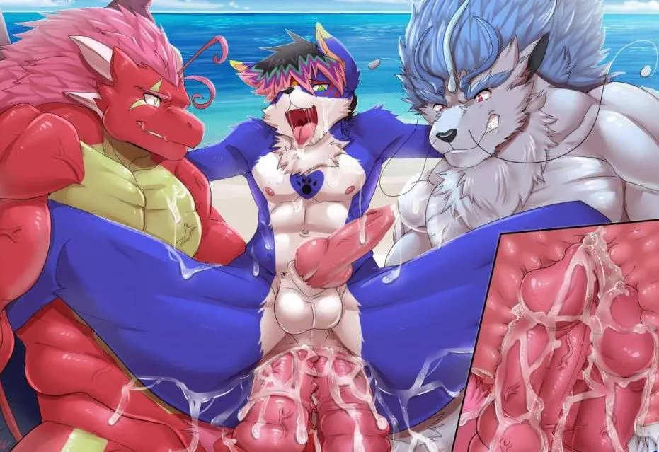 Oh my god I want 2 people to rail me like this ;3