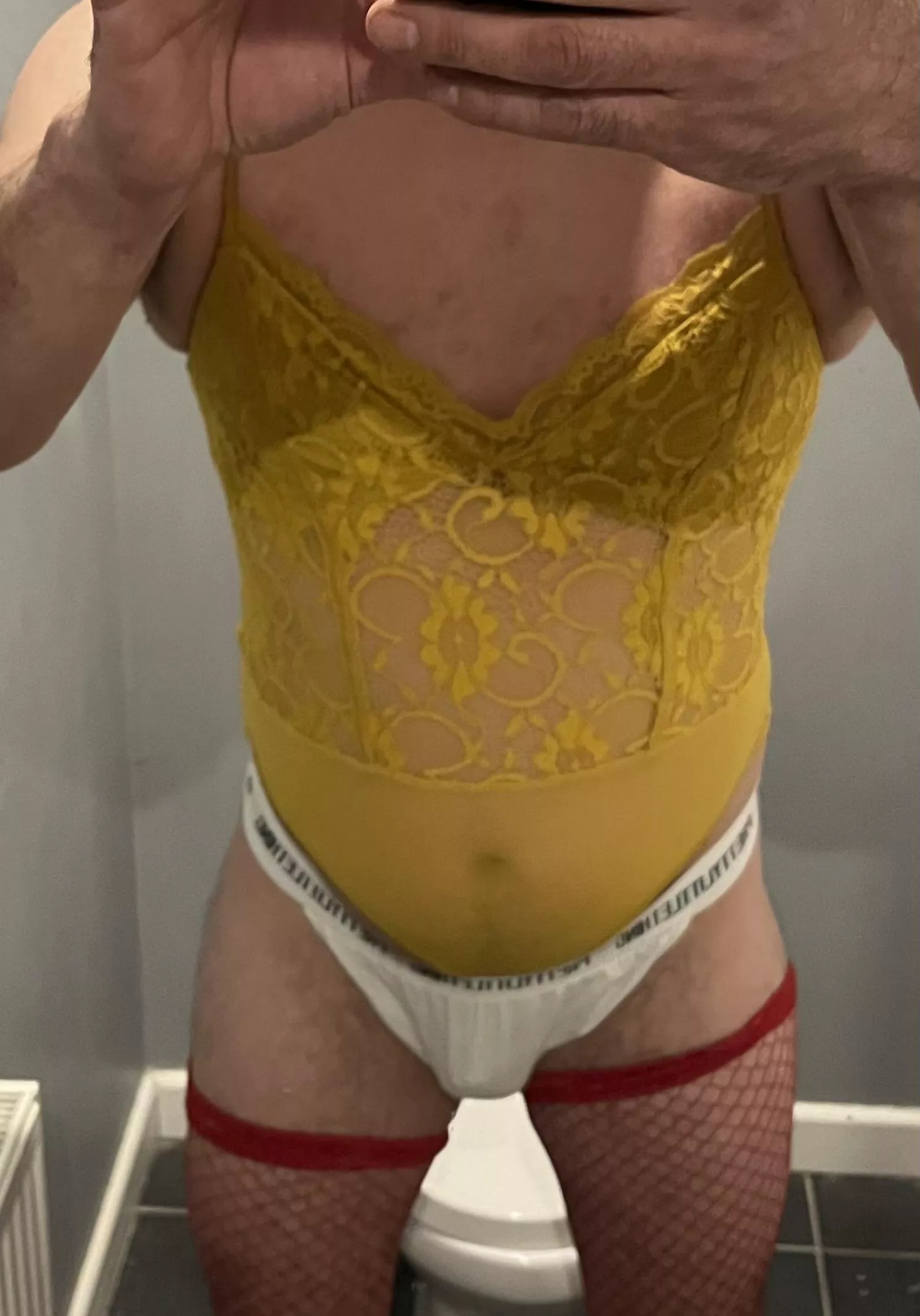 Panties over bodysuit