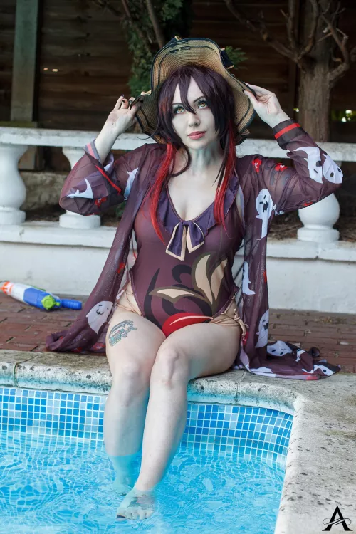 Pool Hu Tao (Genshin Impact) by OwldollyCos