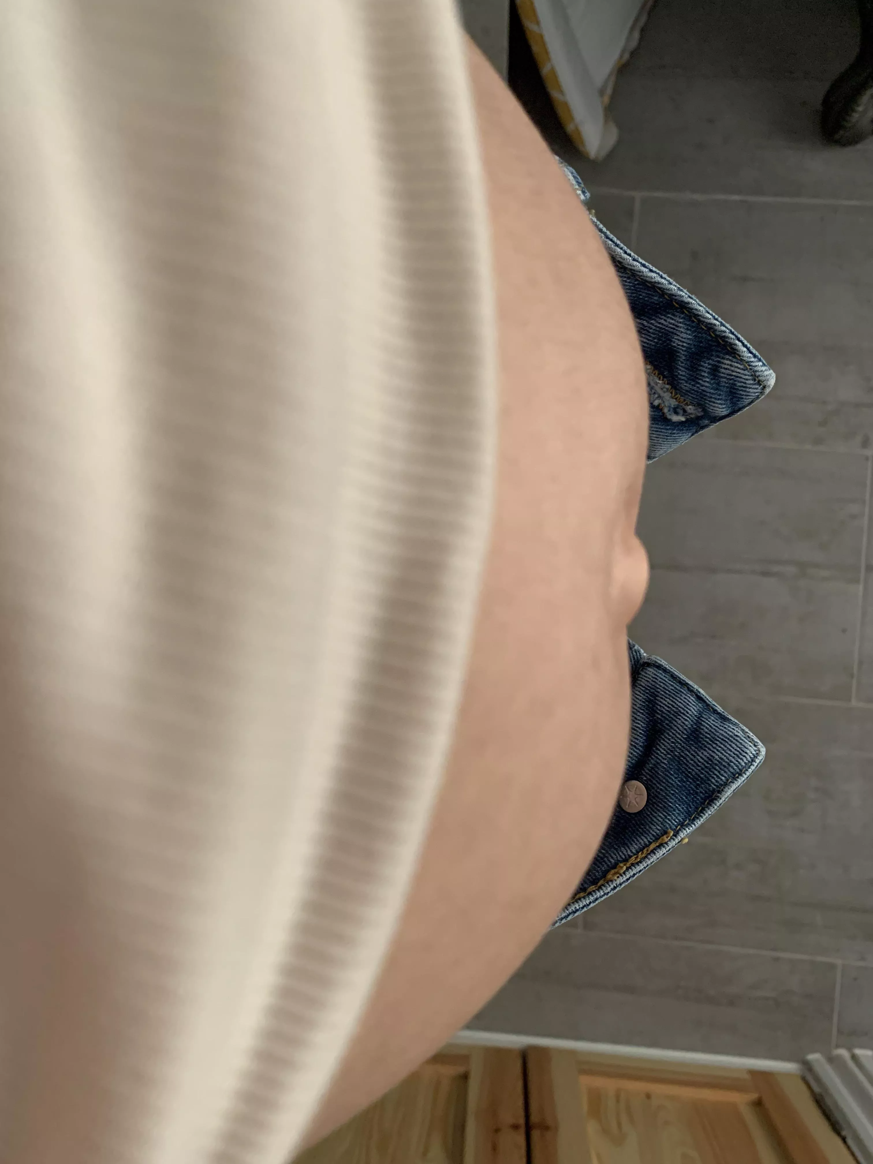 Popped after stuffing myself silly all day