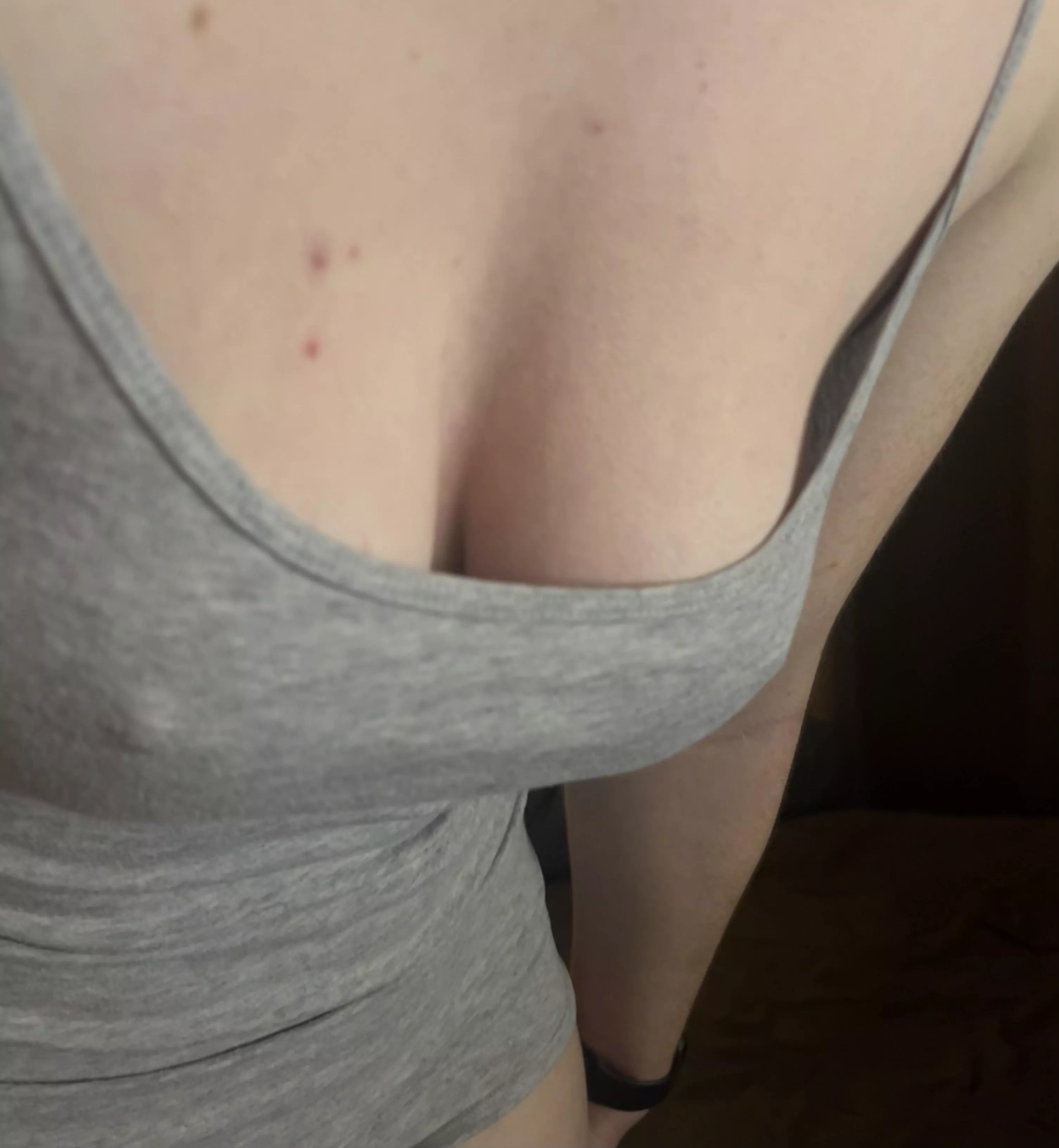 Really like when my nipples poke through😛