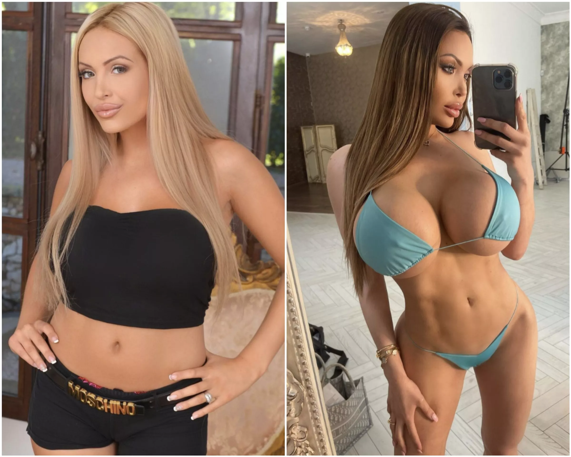 She upgraded everything