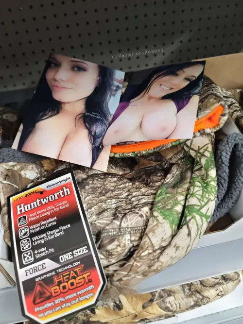 Since you guys dared me, The next guy to want camo will see my titties & face all messy