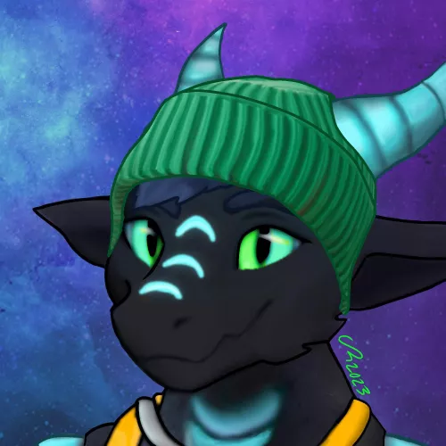 Skylar in a comfy beanie :P