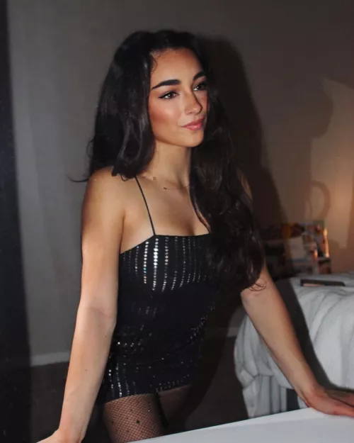 Sparkles and fishnets