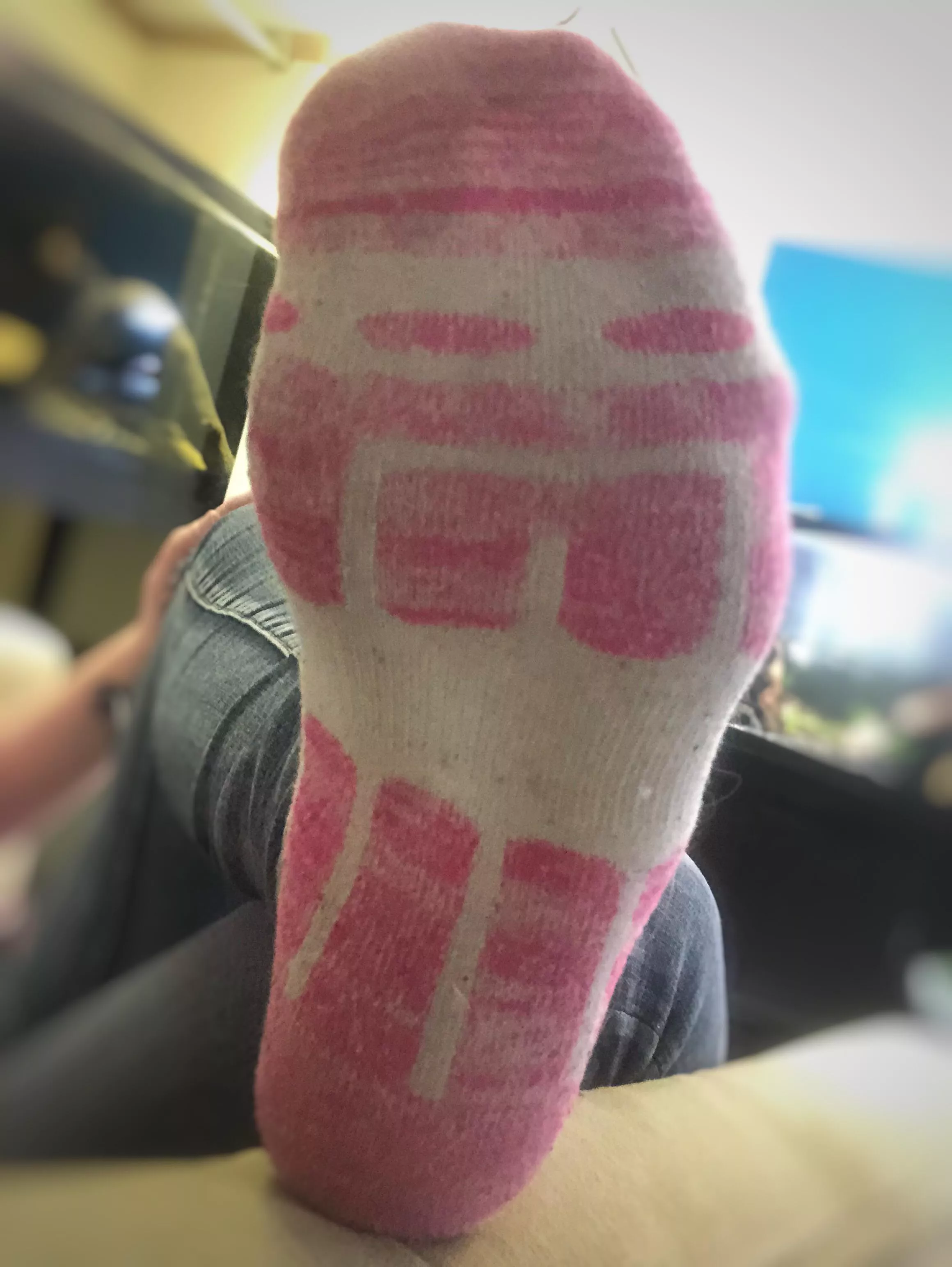 Stinky sweaty work socks for you 😘