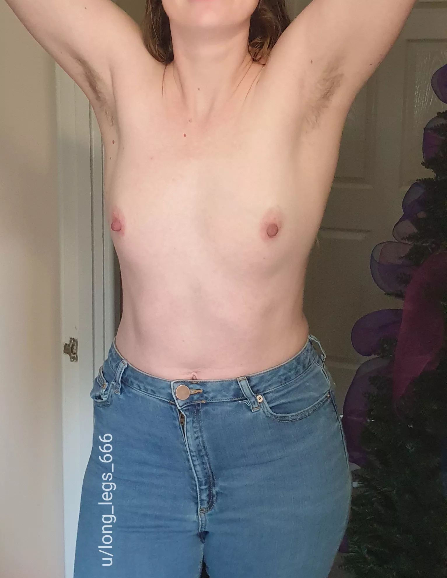 Stubbly and smelly, need to shower 😛😘