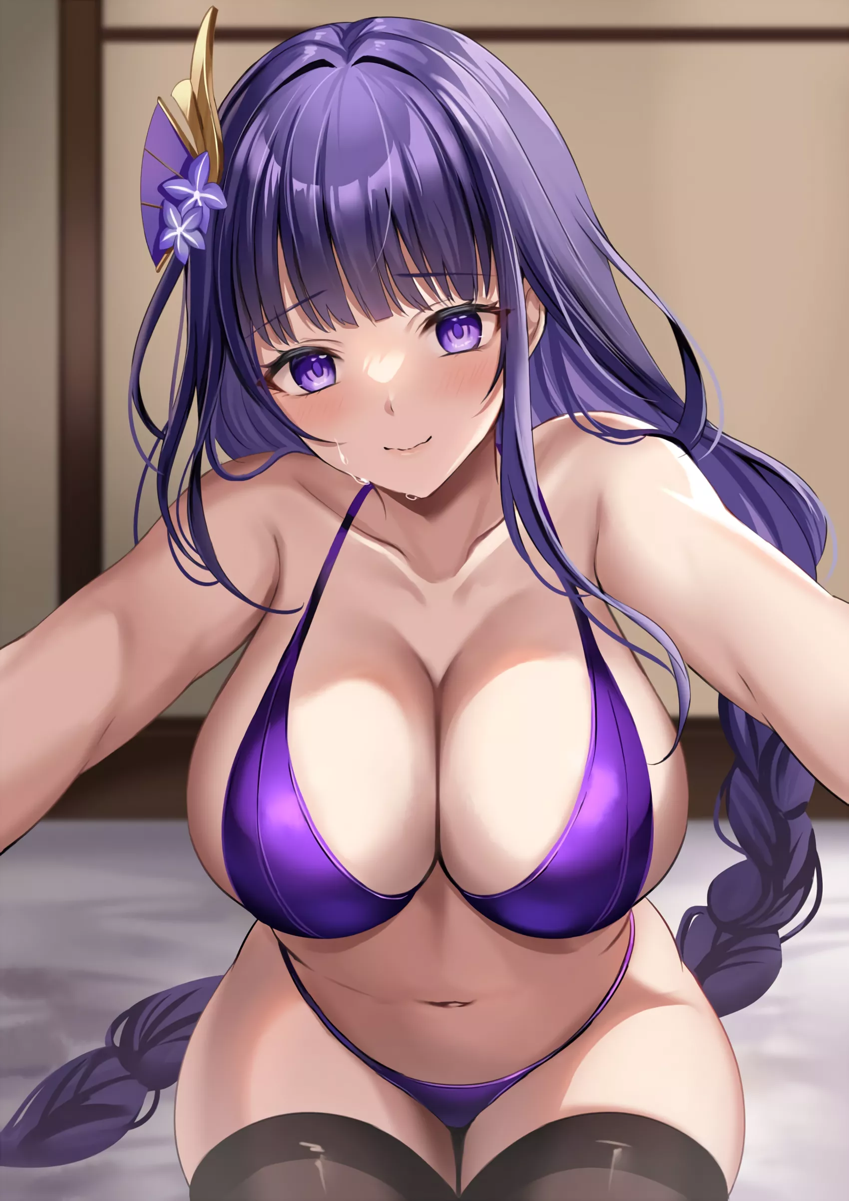 Sweet dreams with Raiden (kagemi_223) [Genshin Impact]