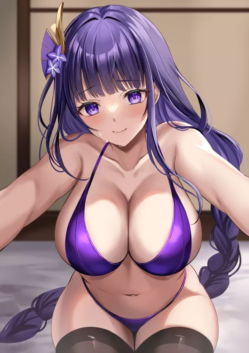 Sweet Raiden (kagemi_223) [Genshin Impact]