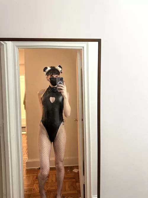 threw on a silly little outfit to do chores