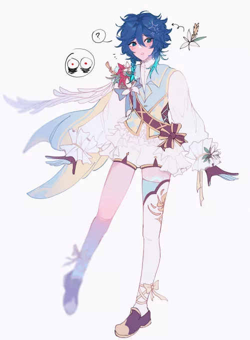 Venti in fancy clothes