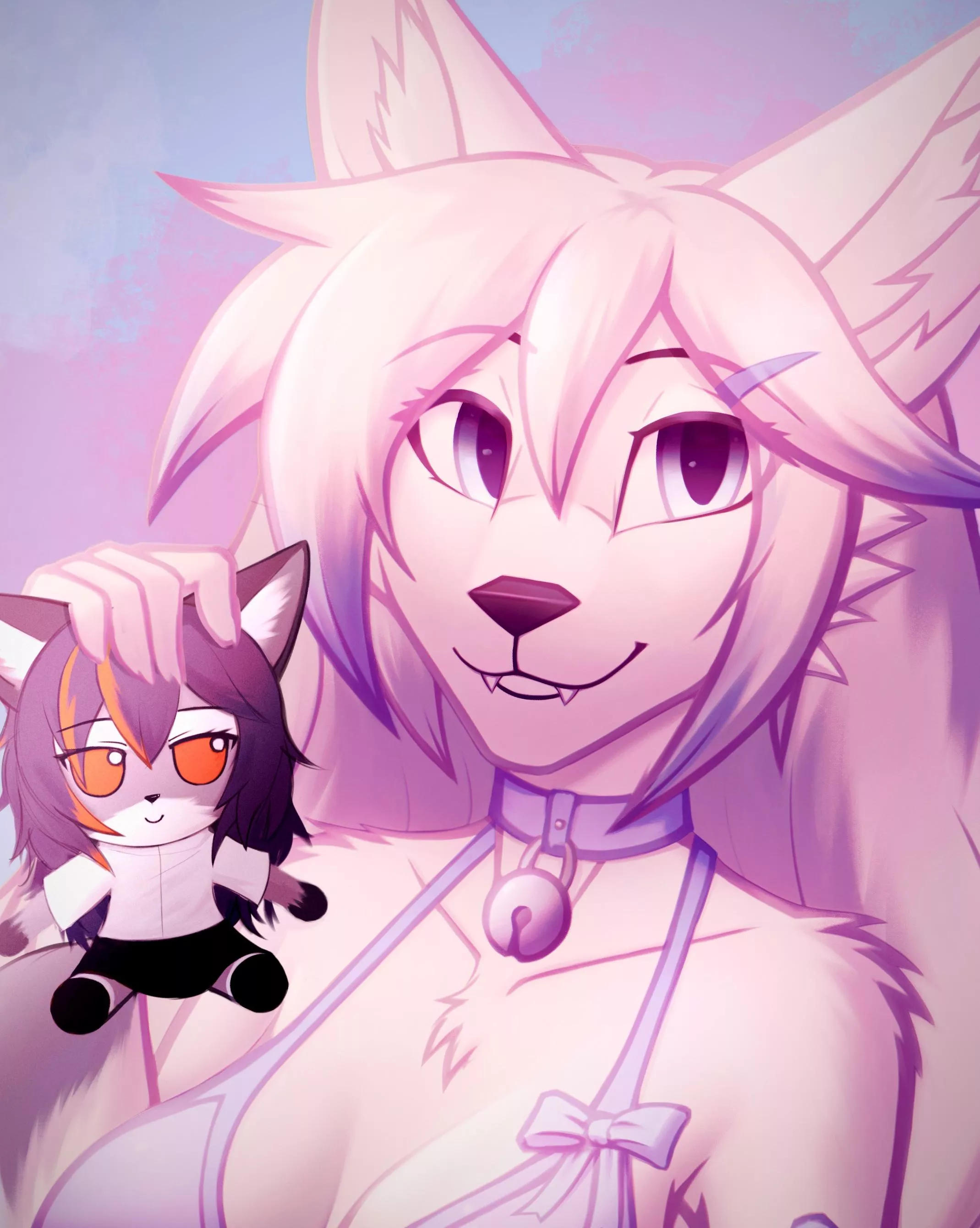 very marketable plushie (WIP)