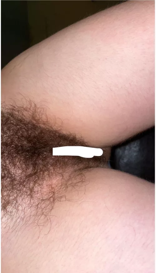 wet and curly after my shower, you getting your face wet?