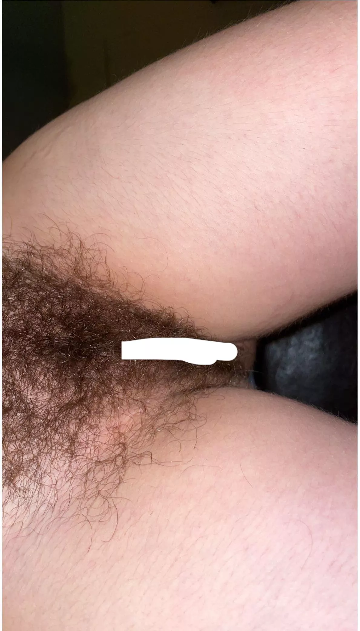 wet and curly after my shower, you getting your face wet?