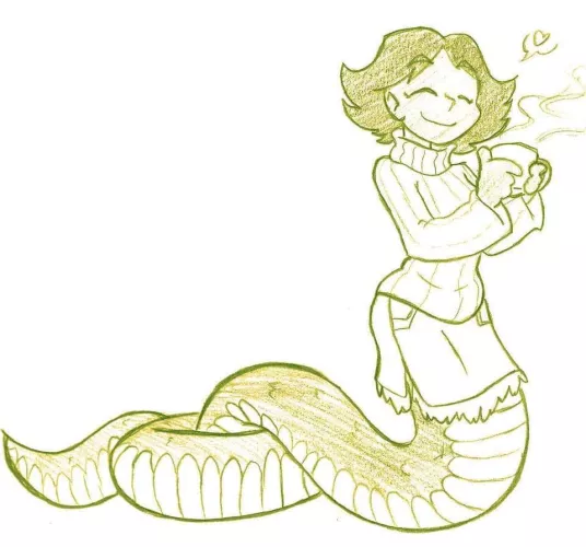 Would dating a lamia mean the snake has become the charmer?