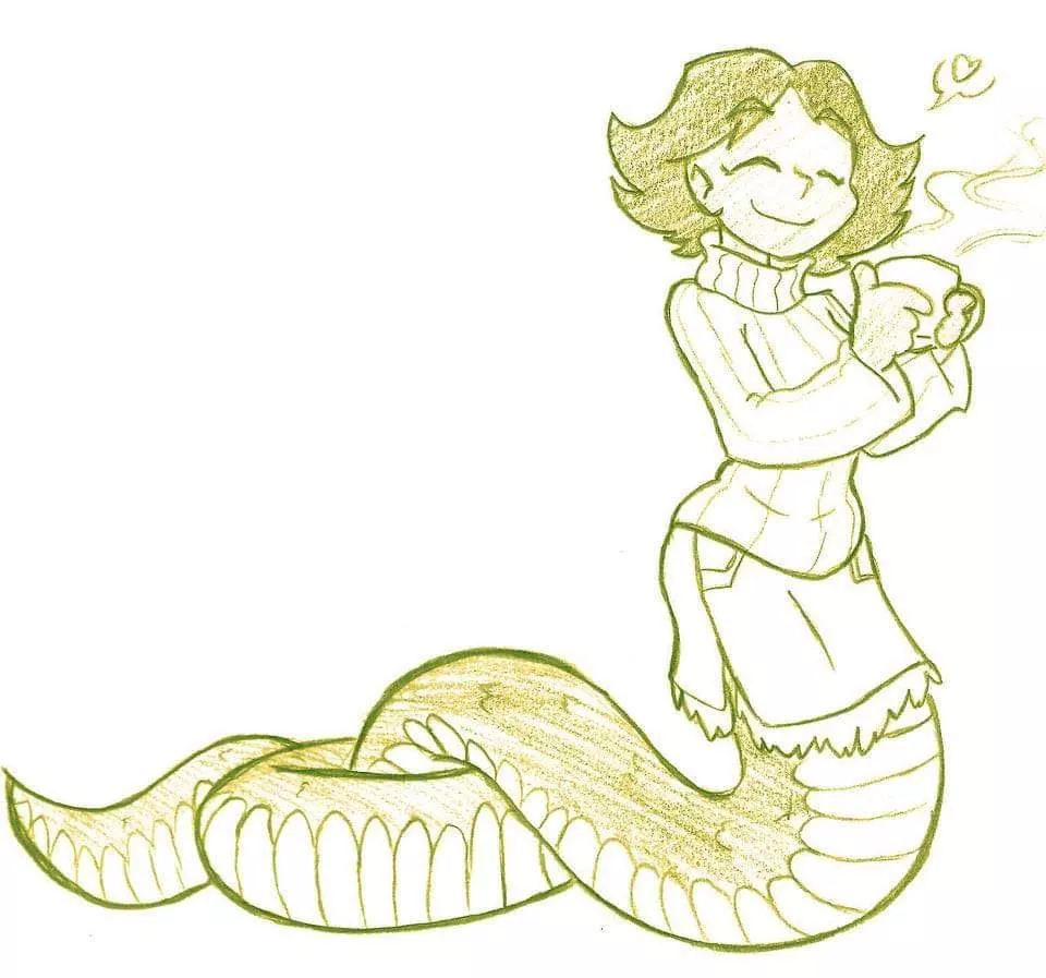 Would dating a lamia mean the snake has become the charmer?