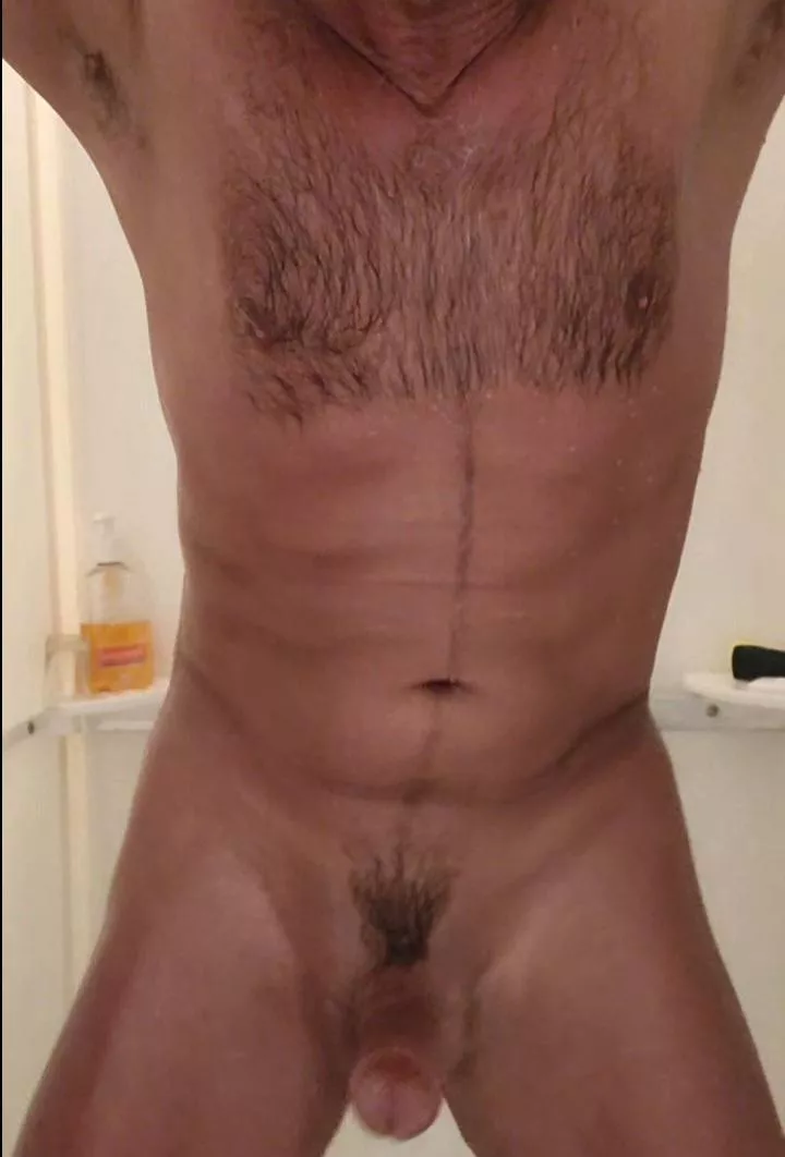 Would you like to see what I do to myself in the hot shower?