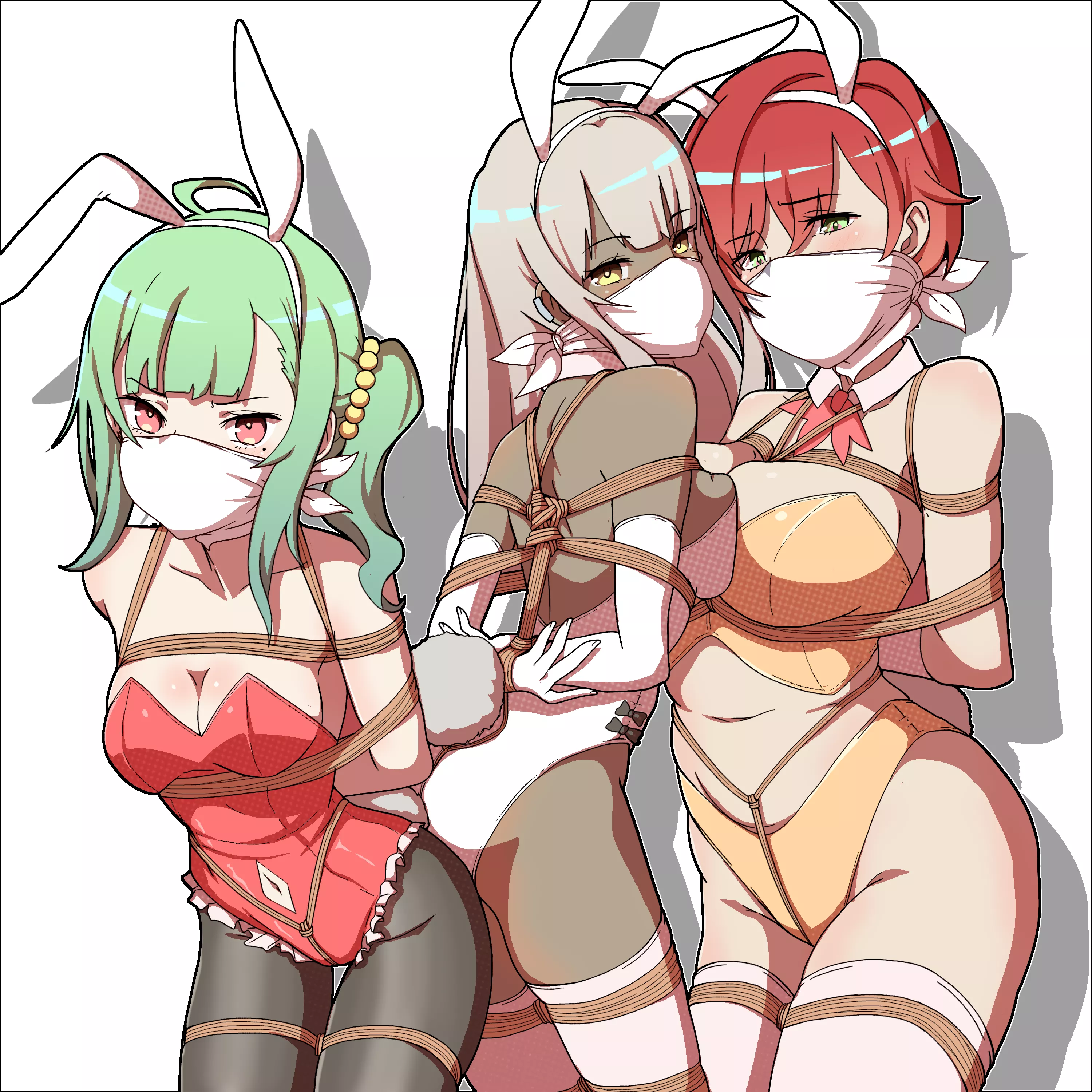 you know what's better than two bunny girls tied up?
