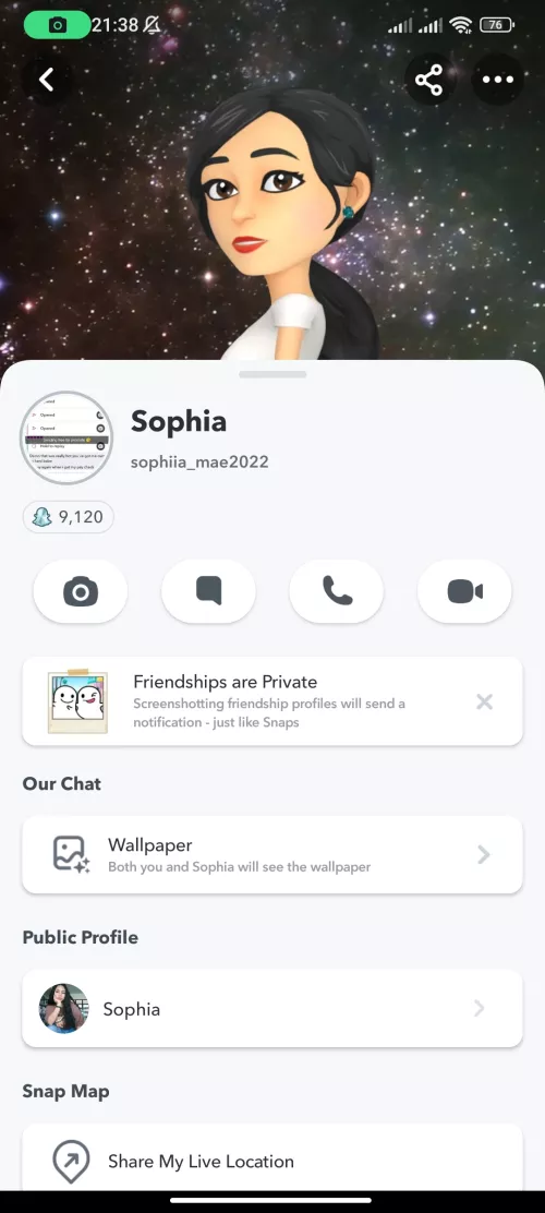 (21[F4M] She sends add her snapchat: sophiia_mae2022)